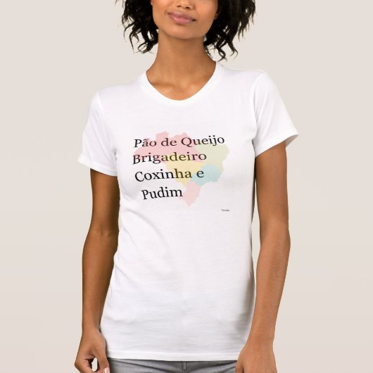 Le Brésilien Traite Le T-Shirt De Base (Devant)