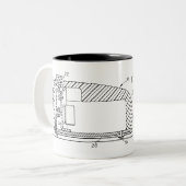 Le brevet de souris de Doug Engelbart - la tasse (Devant gauche)