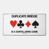 Le bridge en duplicate est un jeu scintillant humo (Recto)