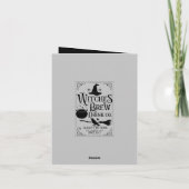 Le brin de sorcière cool ajouter sentiment Carte H (Dos)