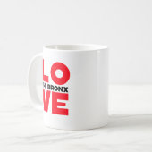 Le Bronx Love Coffee Mug (Devant gauche)