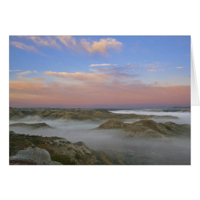 Le brouillard de la rivière Little Missouri est su (Devant horizontal)