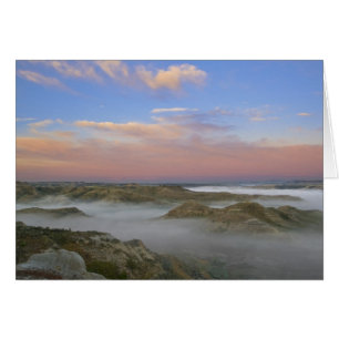 Le brouillard de la rivière Little Missouri reste