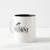 Le bruit de la tasse clémente de logo de Kim (Devant gauche)