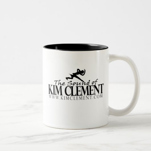 Le bruit de la tasse clémente de logo de Kim (Droit)