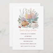 Le Brunch est Toujours une Bonne Idée Invitation - (Devant / Derrière)