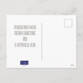 Le Buck Stoppe Ici Joyeux Noël Deer Carte Postale (Dos)