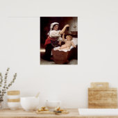 Le Bunch of Grapes 1868, Poster de Bouguereau (Cuisine)