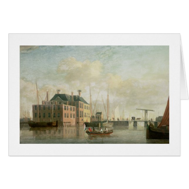 Le bureau de douane, Amsterdam (Devant horizontal)