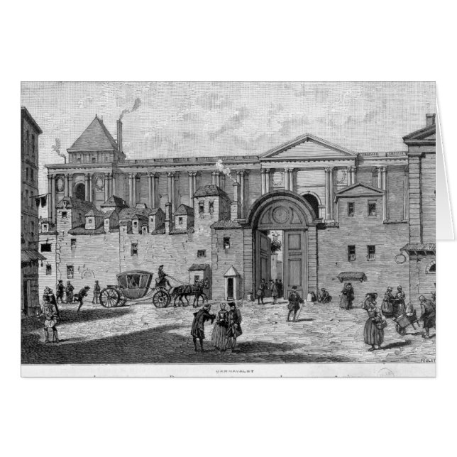 Le bureau de poste de Paris (Devant horizontal)