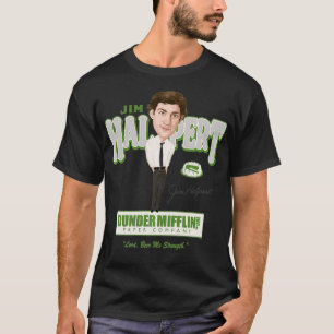 Le Bureau Jim Halpert Caricature Pullover