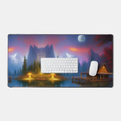 Le Cabine de la pêche dans l'anse sous la lune (Clavier et souris)