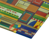 Le cactus fleurit une planche à découper (Coin)