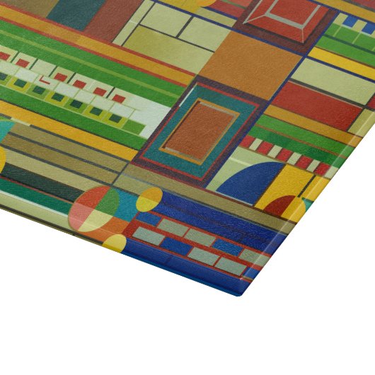 Le cactus fleurit une planche à découper (Coin)