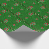 Le cadeau allemand de Noël empaquette le papier (Coin)