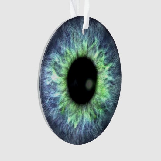 Le cadeau bleu vert Eyeball (devant)