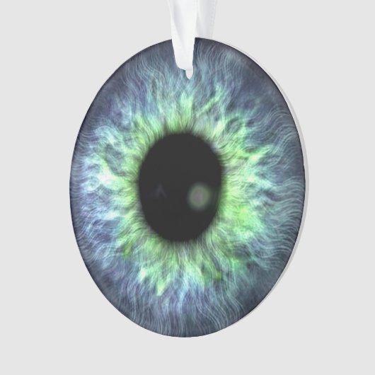 Le cadeau bleu vert Eyeball (devant)