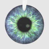 Le cadeau bleu vert Eyeball (devant)