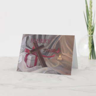 Le cadeau - carte de Noël