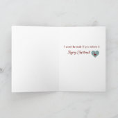 Le cadeau d'amour - Carte de Noël (Intérieur)