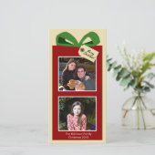 Le cadeau de nous Cartes photos de Noël (Debout devant)
