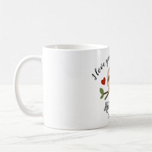 Le cadeau de Saint Valentin Sloth Mug (Gauche)