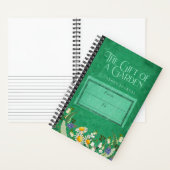 Le Cadeau d'un Journal de Jardin (À l'intérieur)