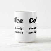 Le café alimente votre corps qu'une tasse (Centre)