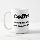 Le café alimente votre corps qu'une tasse (Gauche)