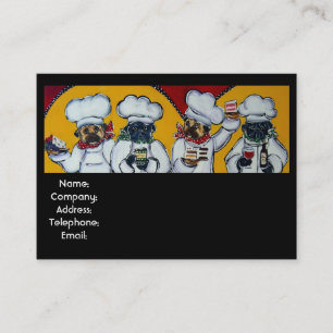 " Le Cafe Chef Cartes de profil pour animaux