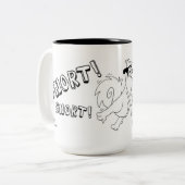 Le café de Pilz-E reniflent la tasse (Devant gauche)