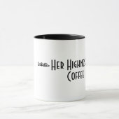 "Le café de Son Altesse" Mug (Centre)