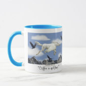 LE CAFÉ ÉLÈVE ! Tasse potable d'imaginaire de (Gauche)