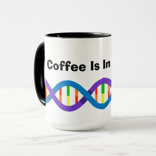 Le Café Est Dans Ma Mug ADN (Devant gauche)