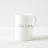 Le café est en train de brasser de la Mug (Devant droit)