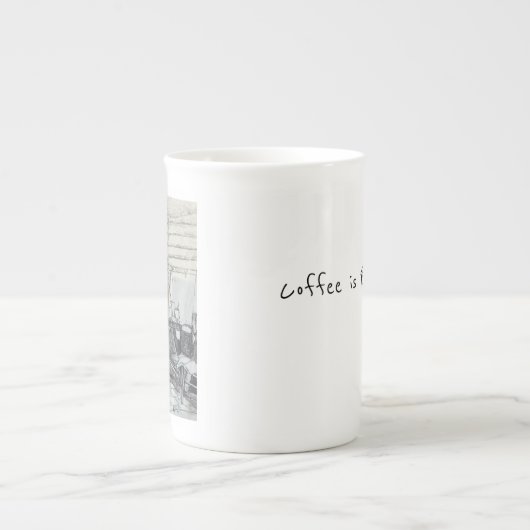 Le café est en train de brasser de la Mug (Devant)