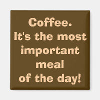 Le café est le plus important aimant de repas