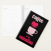 Le café est ma Saint-Valentin | Drôle cadeau valen (Devant avec enveloppe)