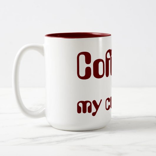 Le café est ma tasse de thé ! (Gauche)