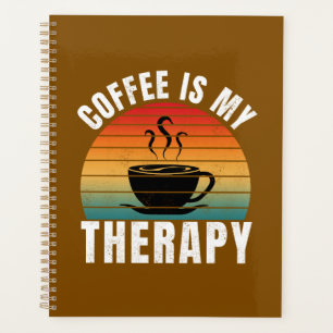 le café est ma thérapie caféine humour amateur de