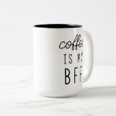 Le café est mon BFF 15oz Mug (Devant droit)