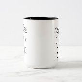 Le café est mon BFF 15oz Mug (Centre)