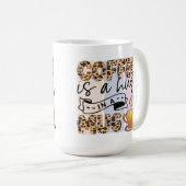 Le Café Est Un Accrochage Dans Une Mug (Devant droit)