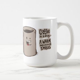 Le café est une tasse de drogue