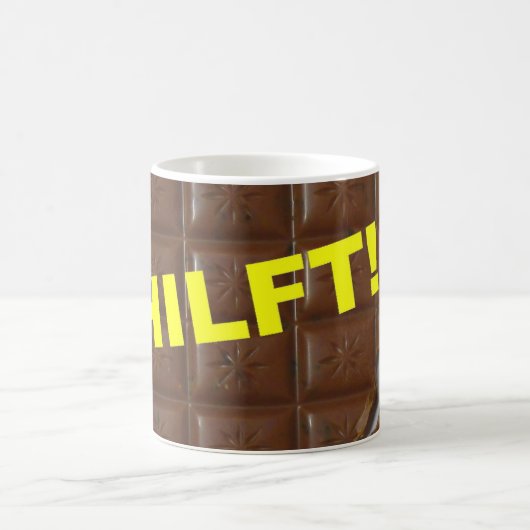 Le café et le chocolat, ça aide ! - tasse (Centre)
