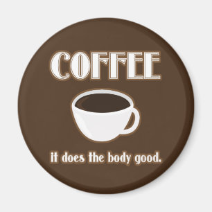 Le café fait le bon aimant de corps