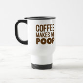 Le café me fait le texte de brun de tasse de (Gauche)