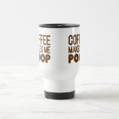 Le café me fait le texte de brun de tasse de (Centre)