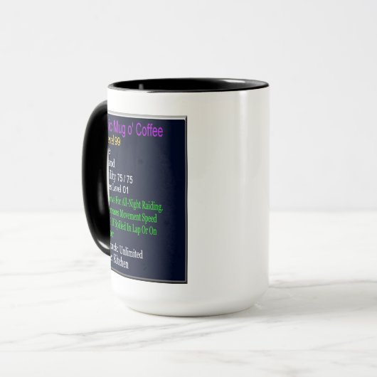 Le café Mug o' de Classic Raider (Devant gauche)