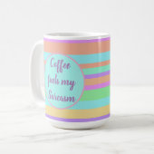 Le café remplit de combustible ma tasse de café de (Devant gauche)